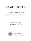 James Joyce: Finnegans wake (1978, Garland Pub.)