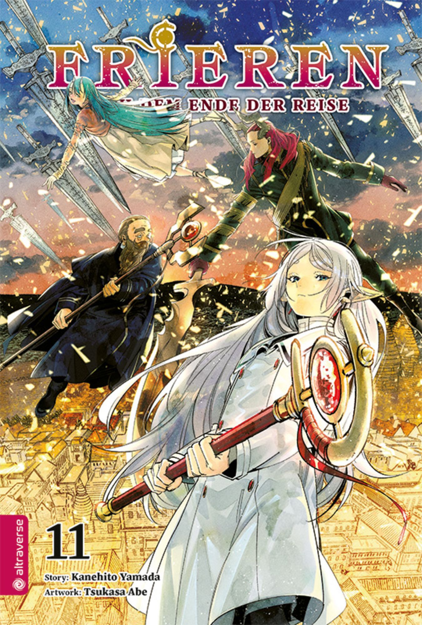 Kanehito YAMADA, Tsukasa Abe (ツカサ アベ): Frieren - Nach dem Ende der Reise 11 (Paperback, Deutsch language, 2024, Altraverse GmbH)