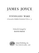 James Joyce: Finnegans wake (1978, Garland Pub.)