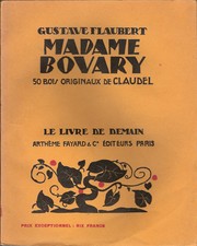 Gustave Flaubert: Madame Bovary (French language, 1933, Arthème Fayard)